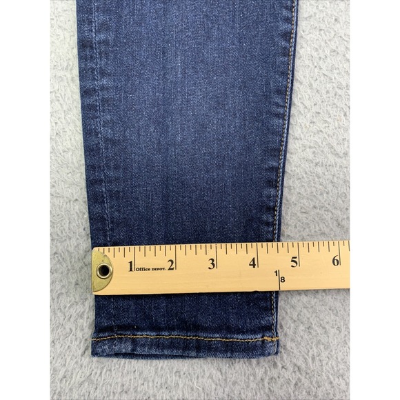 FRAME Jeans Womens Size 27 Waist 26 Le High Skinny Stretch Factory Distressed - Picture 4 of 10
